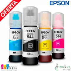 EPSON - Pack Tinta Epson 544 Original Serie L3110 L3150 L4150 L5190