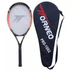 TORNEO - Raqueta de Tenis Profesional para Adulto Aluminio Funda