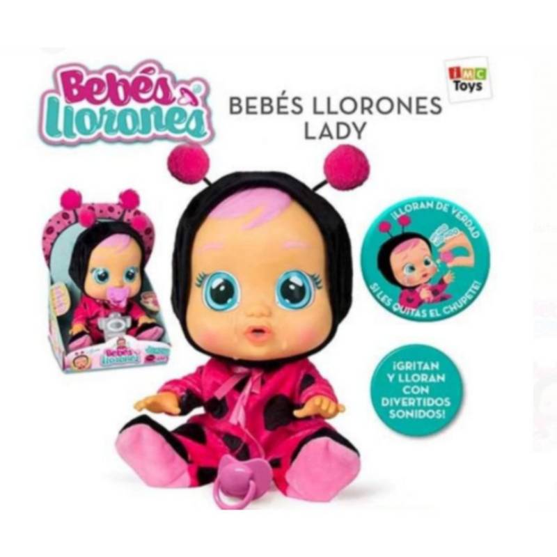 Bebe llorones cry babies lady | falabella.com