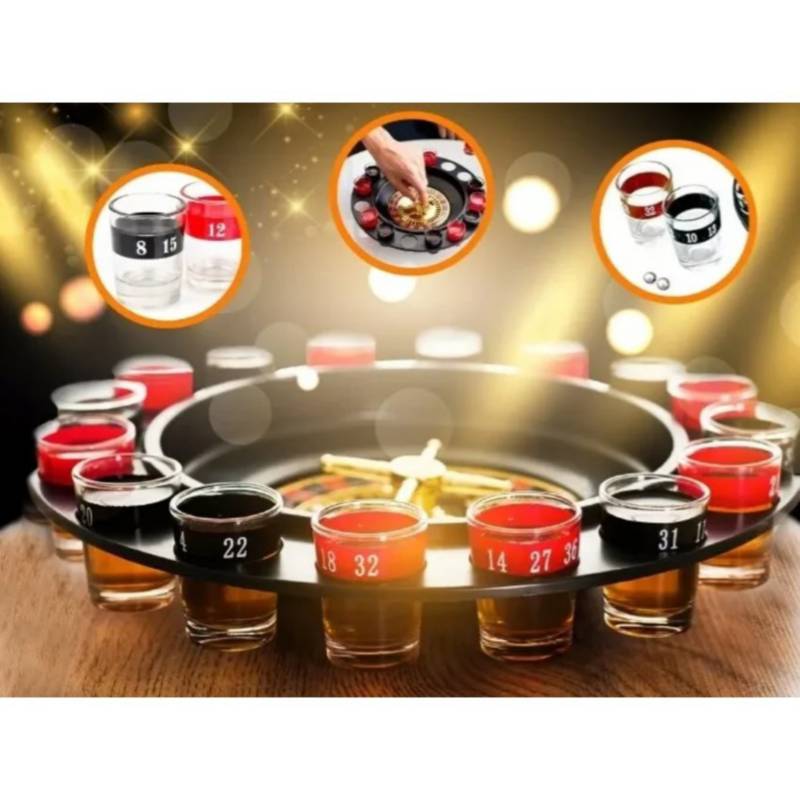 Juegos para beber Ruleta shot GENERICO