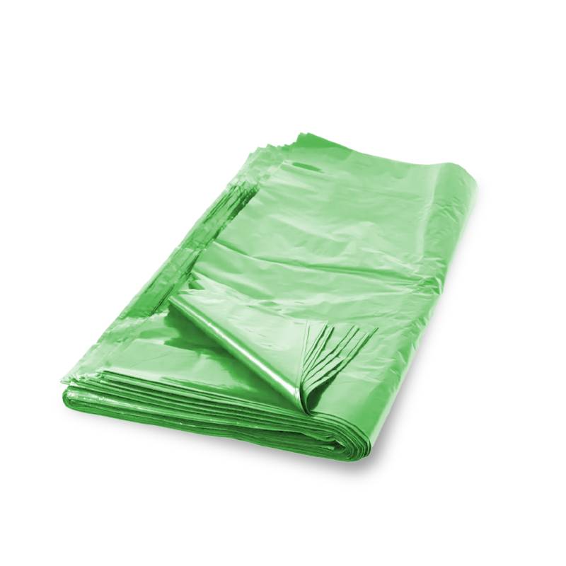 Bolsas verdes para basura 50 L, 2 micras, 100 uds GENERICO