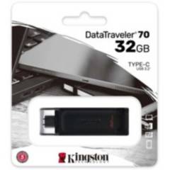 Memoria USB 32 GB Kingston Tipo C 3.2 Datatraveler 70