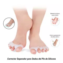 SASARU - Corrector Separador para Dedos del Pie de Silicona