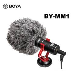BOYA - Boya microfono by-mm1 cardioide camaras y celulares