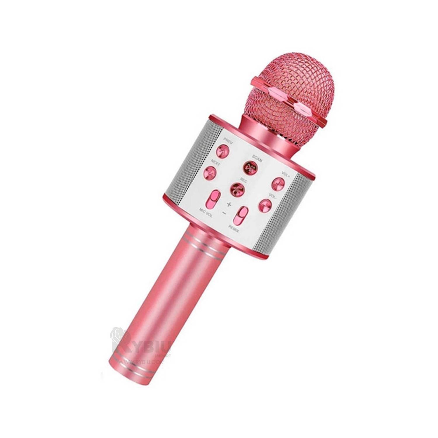 Micrófono Karaoke Mi-mic rosa - Juguetón El Salvador