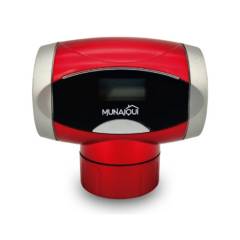 MUNAIQUI - Bomba de vacío eléctrico para Vino marca Munaiqui color rojo