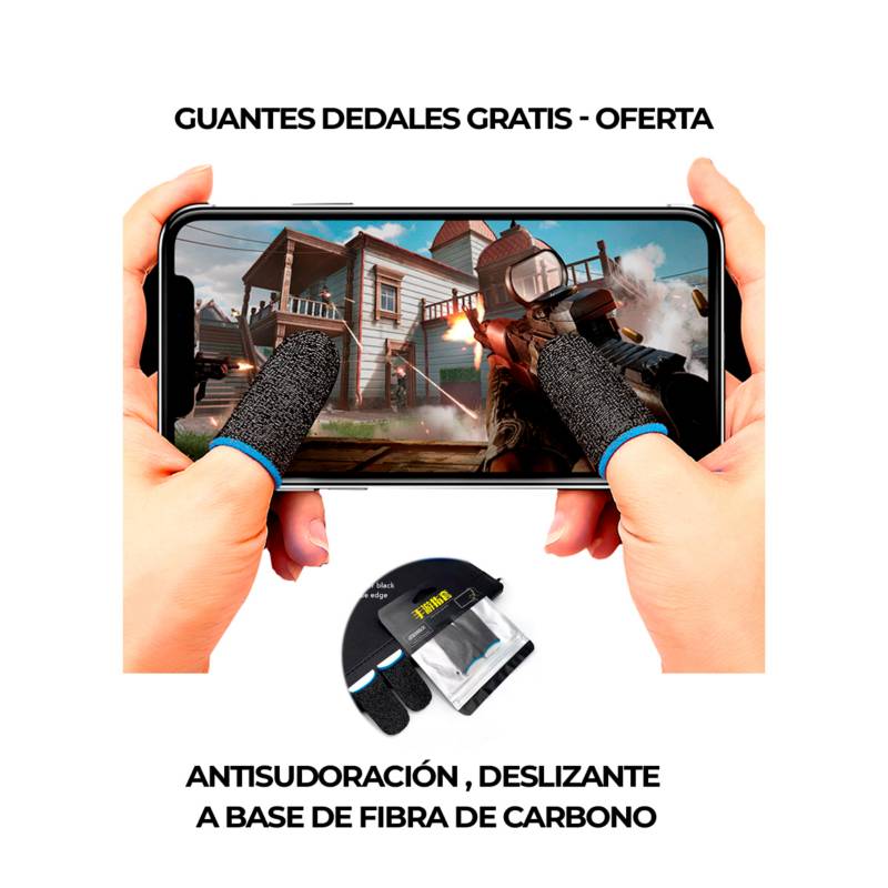Gamepad Mando para Celular Android iOS con Gatillos K21. GENERICO