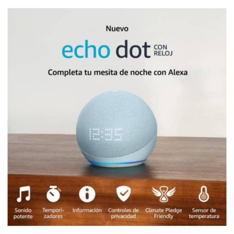 Echo Dot (5.ª generación, modelo de 2022), Parlante inteligente con Alexa