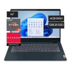 Laptop Lenovo Ideapad Flex 5 14Alc05 AMD Ryzen 3 4GB 128GB - Windows 11.