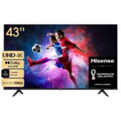HISENSE - Televisor Hisense Led 43 UHD 4K Smart Tv VIDAA 43A6H 2022