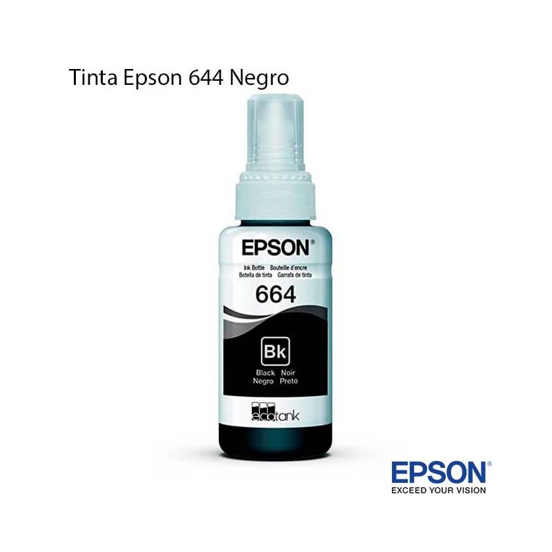 Tinta Epson T664120 Al Negro Para L200 Epson 2475