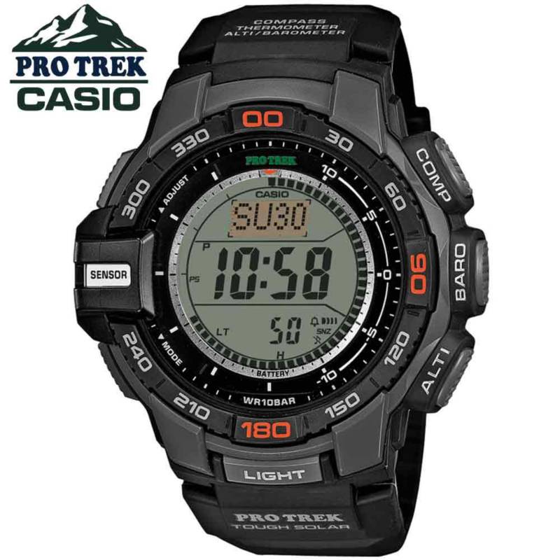 RELOJ CASIO G-SHOCK KING GX56BB-1 PARA HOMBRE SOLAR DIGITAL ACUÁTICO LUZ  LED - NEGRO