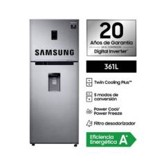 Refrigerador SAMSUNG 361L No Frost Rt35K5930S8 Plata
