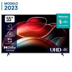 Televisor Hisense 55 Ultra HD 4k Smart TV led Vidaa 55A6H