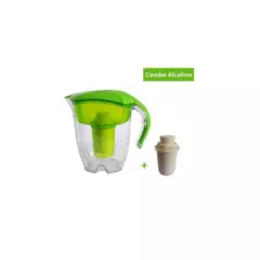 WATERLIFE - Jarra alcalina verde 3.5 litros + filtro