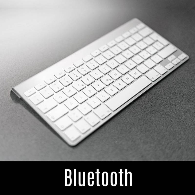 GENERICO - Teclado inalambrico bluetooth pc android laptop mac linux ipad  bater