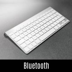 Teclado inalambrico bluetooth pc android laptop mac linux ipad bater