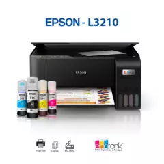 EPSON - Impresora Multifuncional Epson EcoTank L3210 Imprime Copia Escanea USB