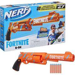 Nerf Fortnite Dart Blaster 6-SH Pistola