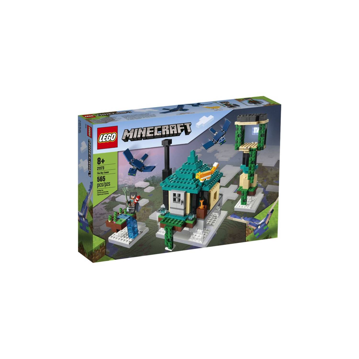 LEGO Minecraft La Torre al Cielo - 565 piezas - Figuras