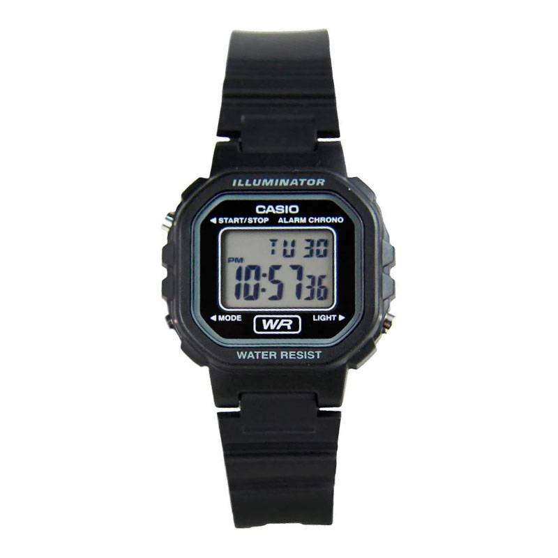 Relojes Casio Deportivos W-218H y LA-20WH Negro