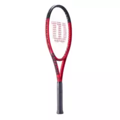 WILSON - Wilson - Raqueta de Tenis de Grafito - Clash 100 v2.0 - Rojo - Grip 3