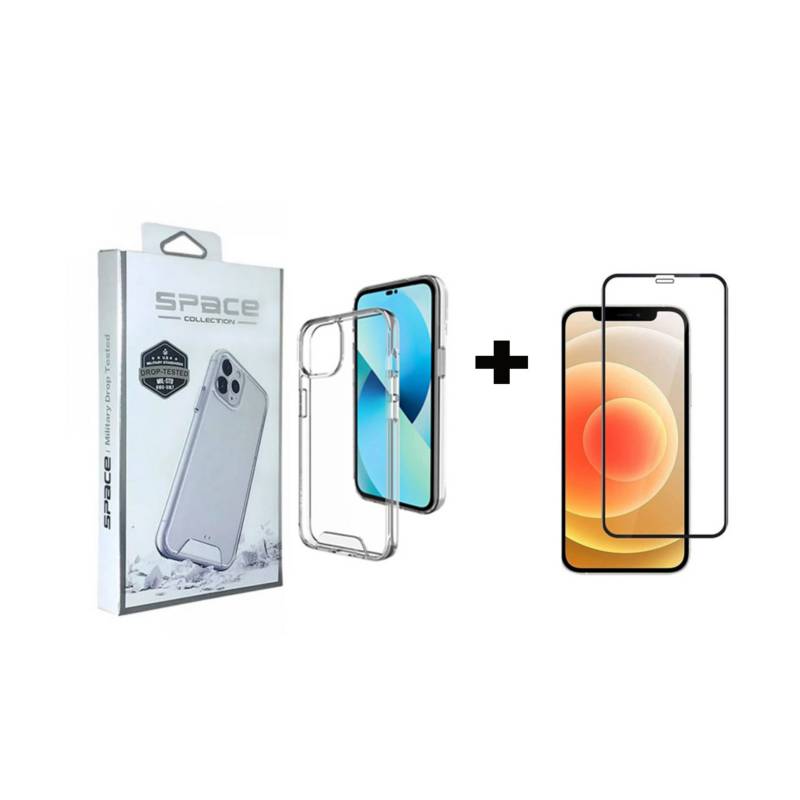 iPhone 13 - 14 y 13 Pro - Cristal Templado Transparente - Fundas City