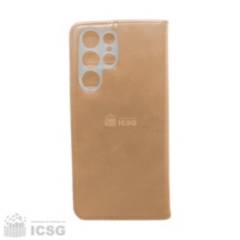 Flip Cover 360 Dorado Rosa para Samsung Galaxy S22 Ultra