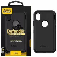 OTTERBOX - Case protector otterbox defende iphone xr original  - negro