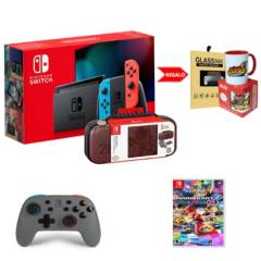 Nintendo Switch - Estuche - juego - Mando Nano - Regalo
