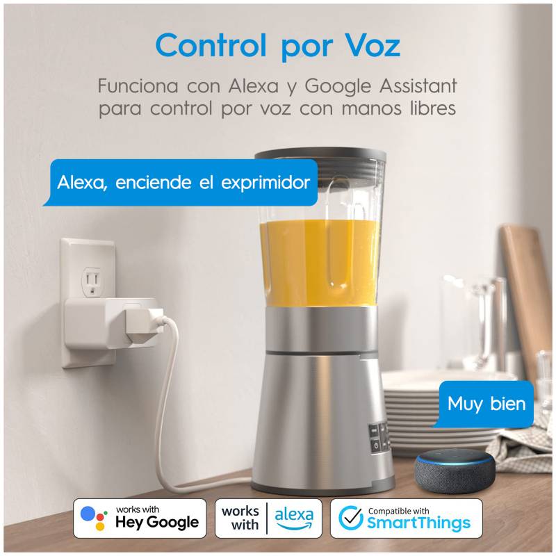 Enchufe Inteligente Alexa Google HOME ELECTRO