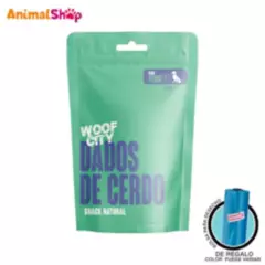 WOOF CITY - Snack Para Mascota Woof City Dados De Cerdo 75 Gr