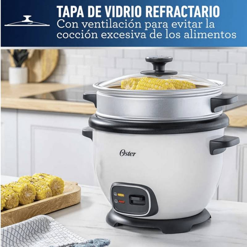 Olla arrocera con vaporera 2.2 L Kit regulador y Cocina de mesa grande  Jhumy - Oechsle