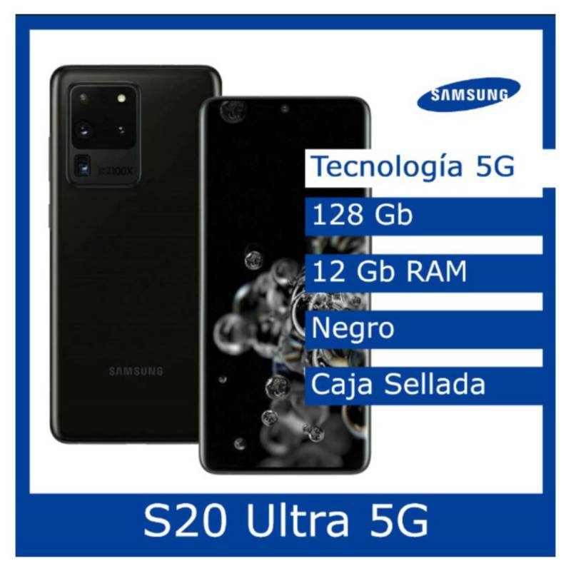Celular Samsung Galaxy S20 Ultra 5G 128GB - Gris - Promart