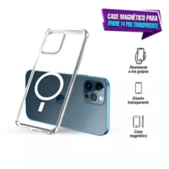 TEKHOME IMPORTACIONES - Case Magnético para iPhone 14 Pro Transparente