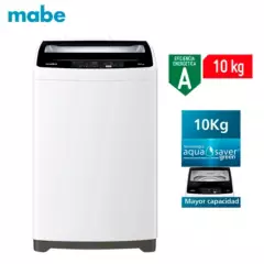 MABE - Lavadora Mabe 10kg LMAP1010WBBB0 Blanco
