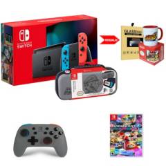 Nintendo Switch - Estuche - juego - Mando Nano - Regalo