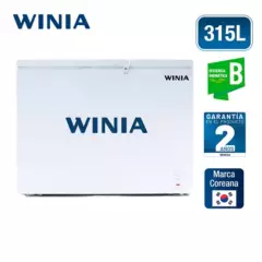 WINIA - Congeladora Winia 315LT Congelamiento Dual WRC-315ACW Blanca