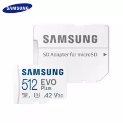 SAMSUNG - Tarjeta de memoria micro sd samsung evo plus 512 gb - Blanco