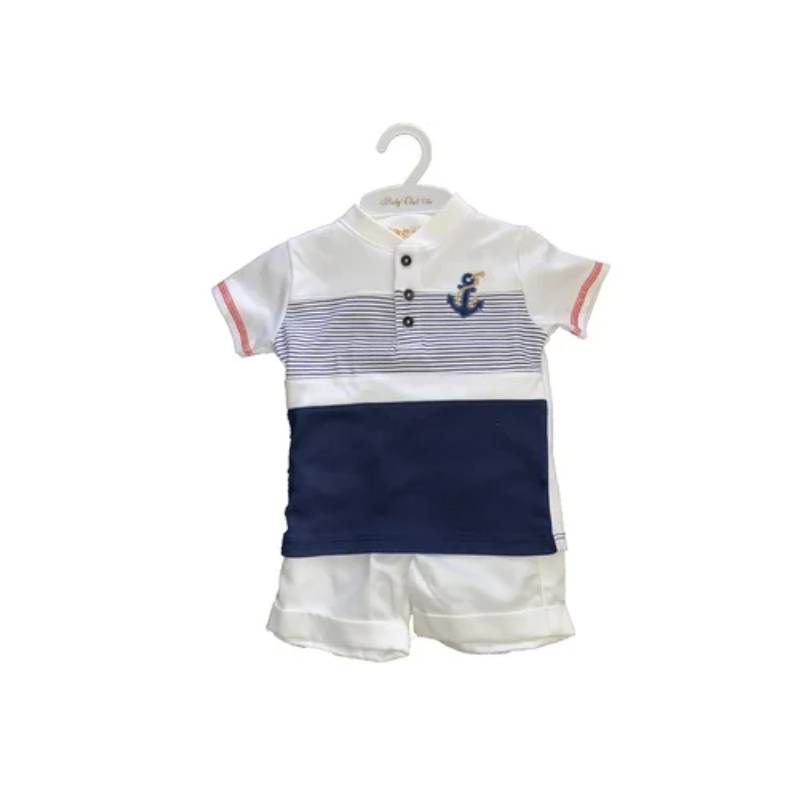 Body Baby Chic Blanco para Bebe Niño GENERICO 