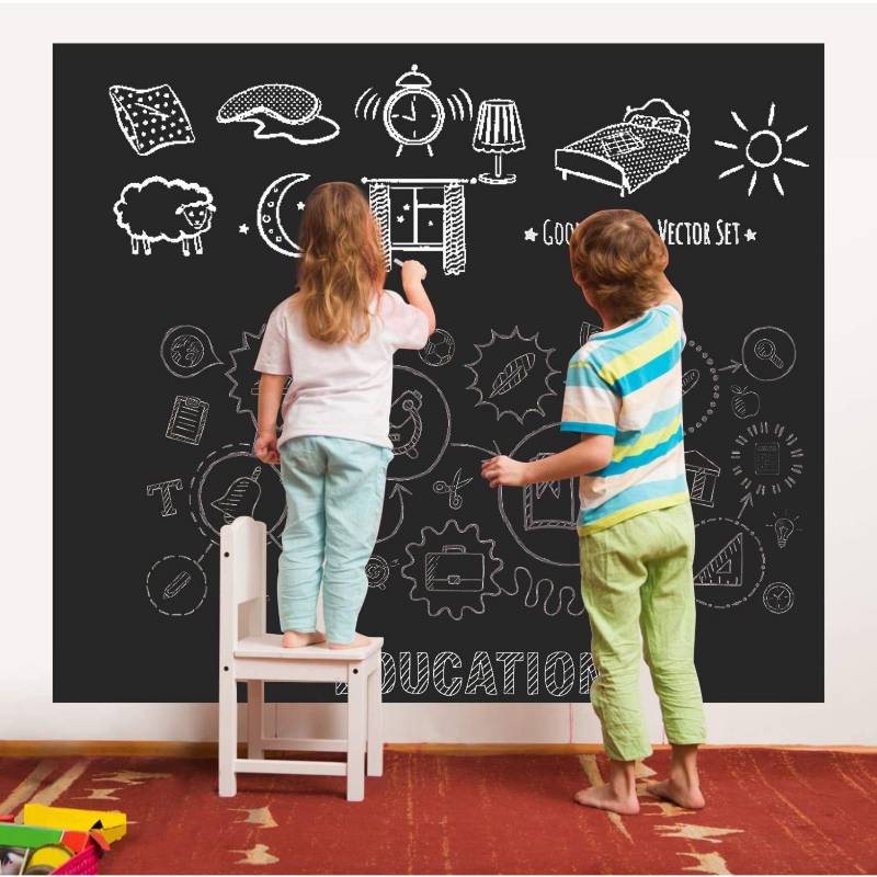 Pizarra de Papel para Pared Blackboard para niños INSPIRA