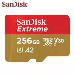 SANDISK - Tarjeta de memoria micro sd sandisk extreme 256 gb 190 Mb/s