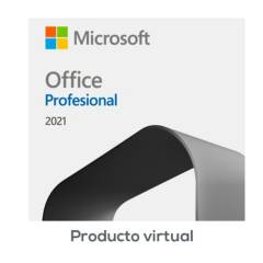 MICROSOFT - Licencia Microsoft Office 2021 Profesional Plus Global
