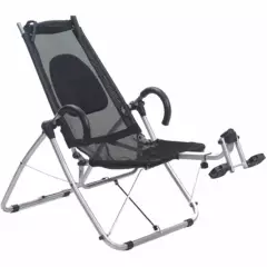 GENERICO - AB Chair silla para abdominales + 2 ligas de resistencia