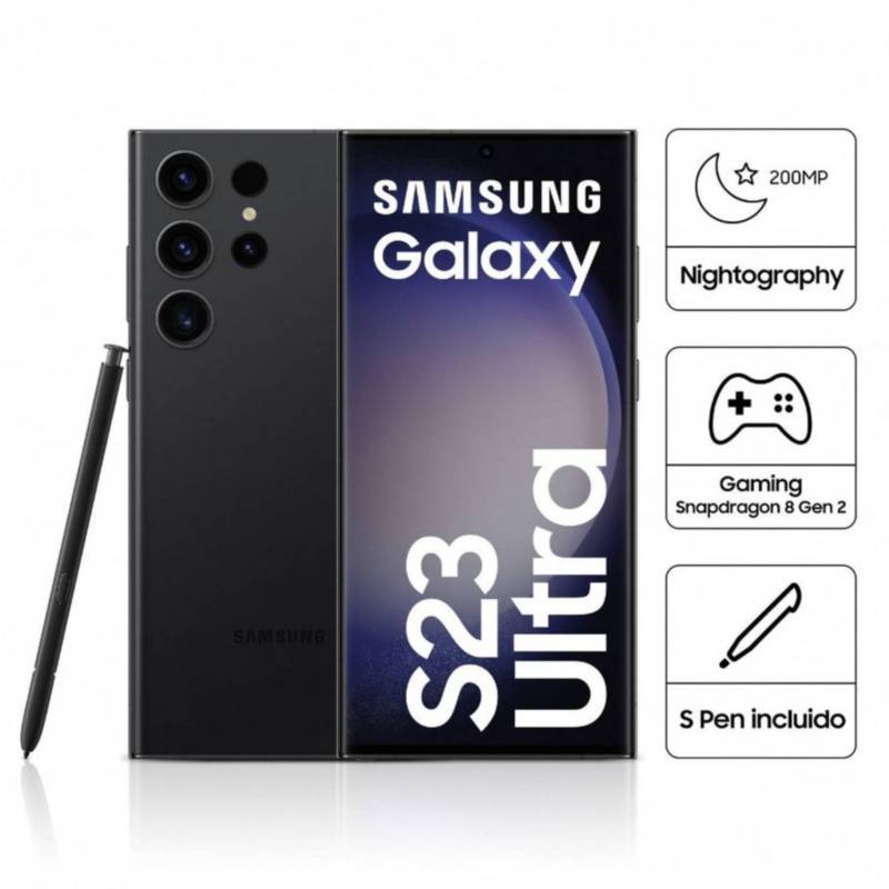 SAMSUNG - Samsung Galaxy S23 ultra 5G 512gb 12gb ram dual sim negro