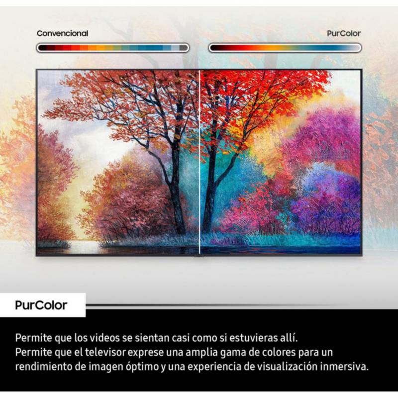 Televisor Smart 4k Samsung 50 Pulgadas UHD UN50AU7090GXPE