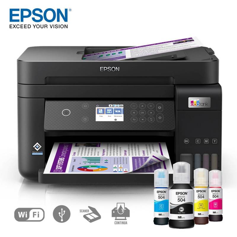 Impresora Epson Multifuncional ECOTANK L5590 