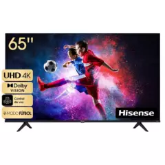 HISENSE - Televisor Hisense 65 UHD 4K Smar TV VIDAA Dolby Vision 65A6H Negro