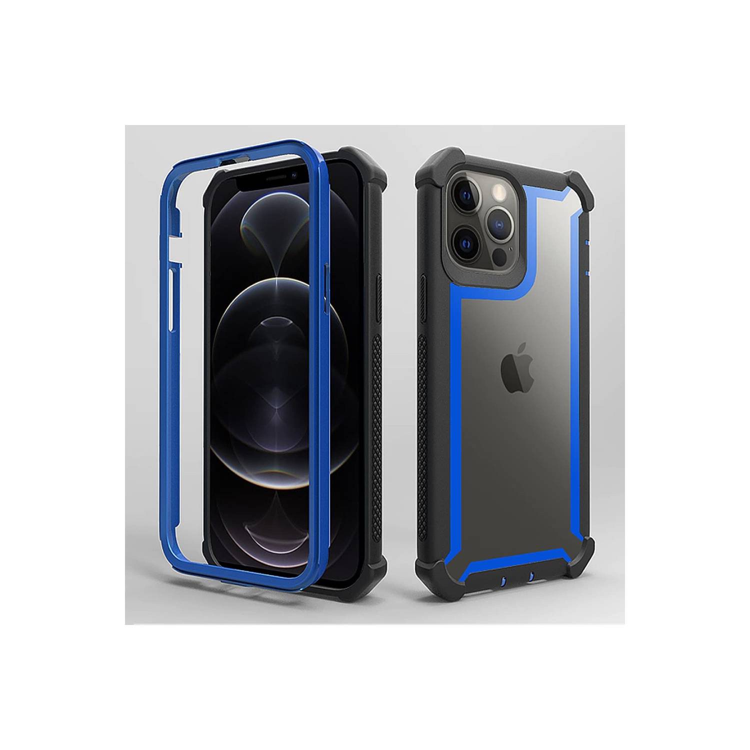 Funda Cover para Iphone X en TPU Flexible y Reforzado - Azul, oferta LOi.