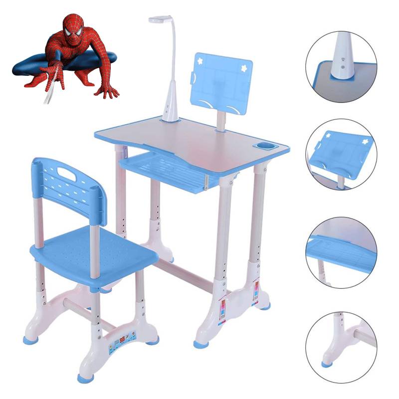 Escritorio Spiderman Ergonomico con Lampara Led GENERICO 